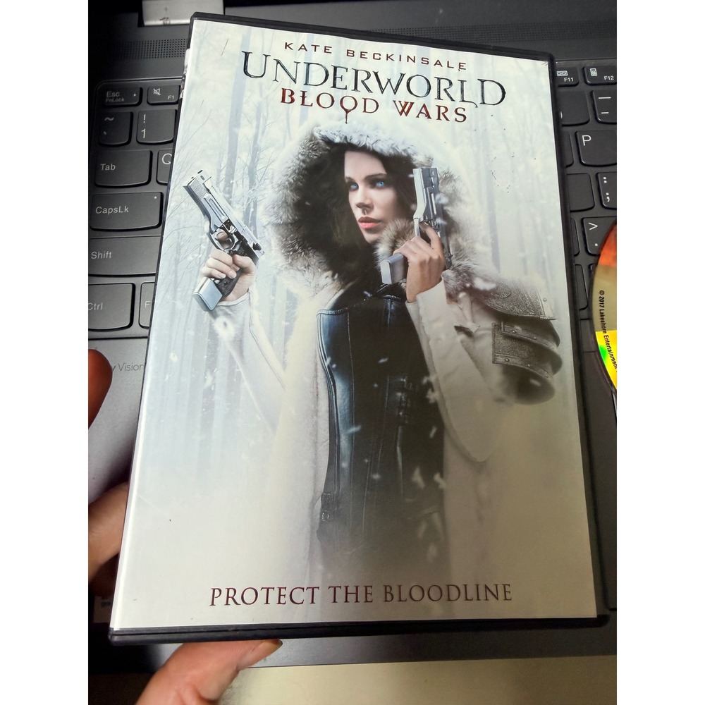 Underworld Blood Wars DVD Kate Beckinsale Action Horror Fantasy Sony Pictures